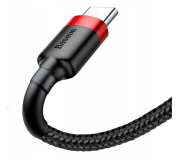BASEUS USB - USB-C Cafule 3A 1m czerwono - czarny CATKLF-B91 - 1266440 - zdjęcie 4